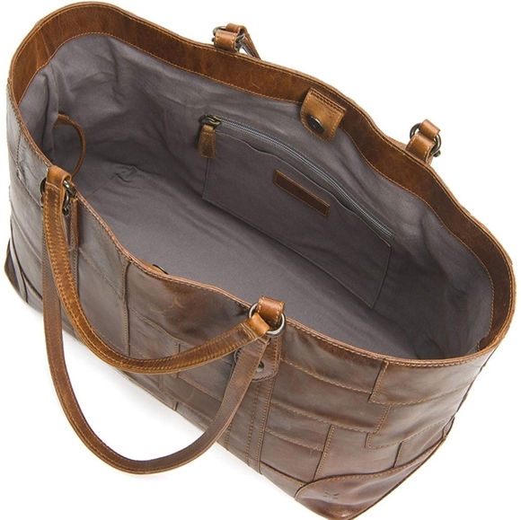 Frye Melissa Patchwork Multi Handle Tote - Picture 4 of 5